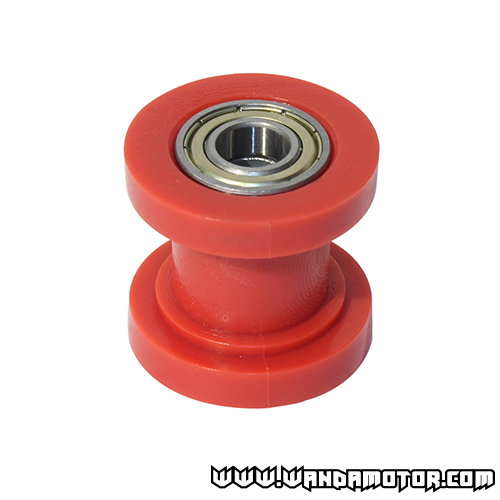 Chain roller 36/23, 10mm axle red
