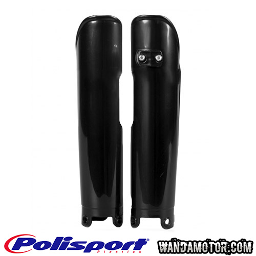 Front fork covers Polisport KTM SX/SXF/EXC 04-06 black