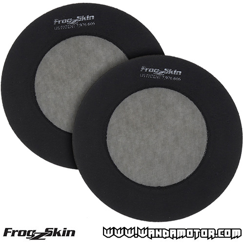 Air intake covers Frogzskin round 76x51 2pcs