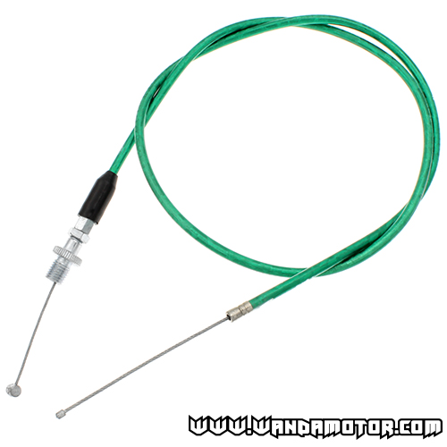 Throttle cable universal green