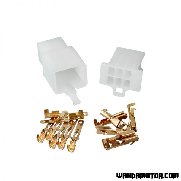 Electric connector kit 6-pin 2.3 mm