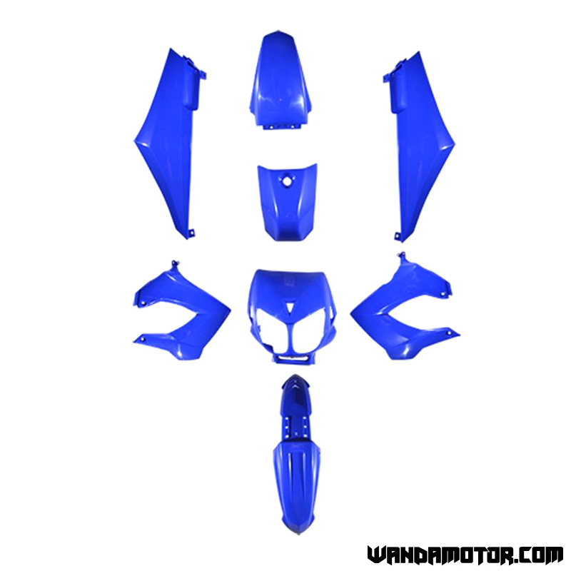 Plastic kit Derbi Senda X-Treme / X-Race blue
