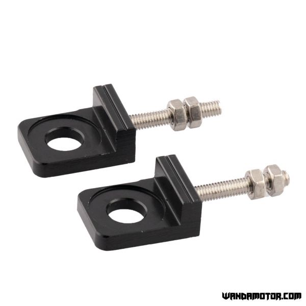Chain tensioner pair black 12mm