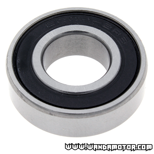 Covered ball bearing 6003-2RS 17 x 35 x 10 mm