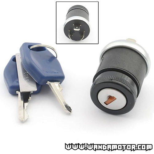 Ignition lock universal 3-pin